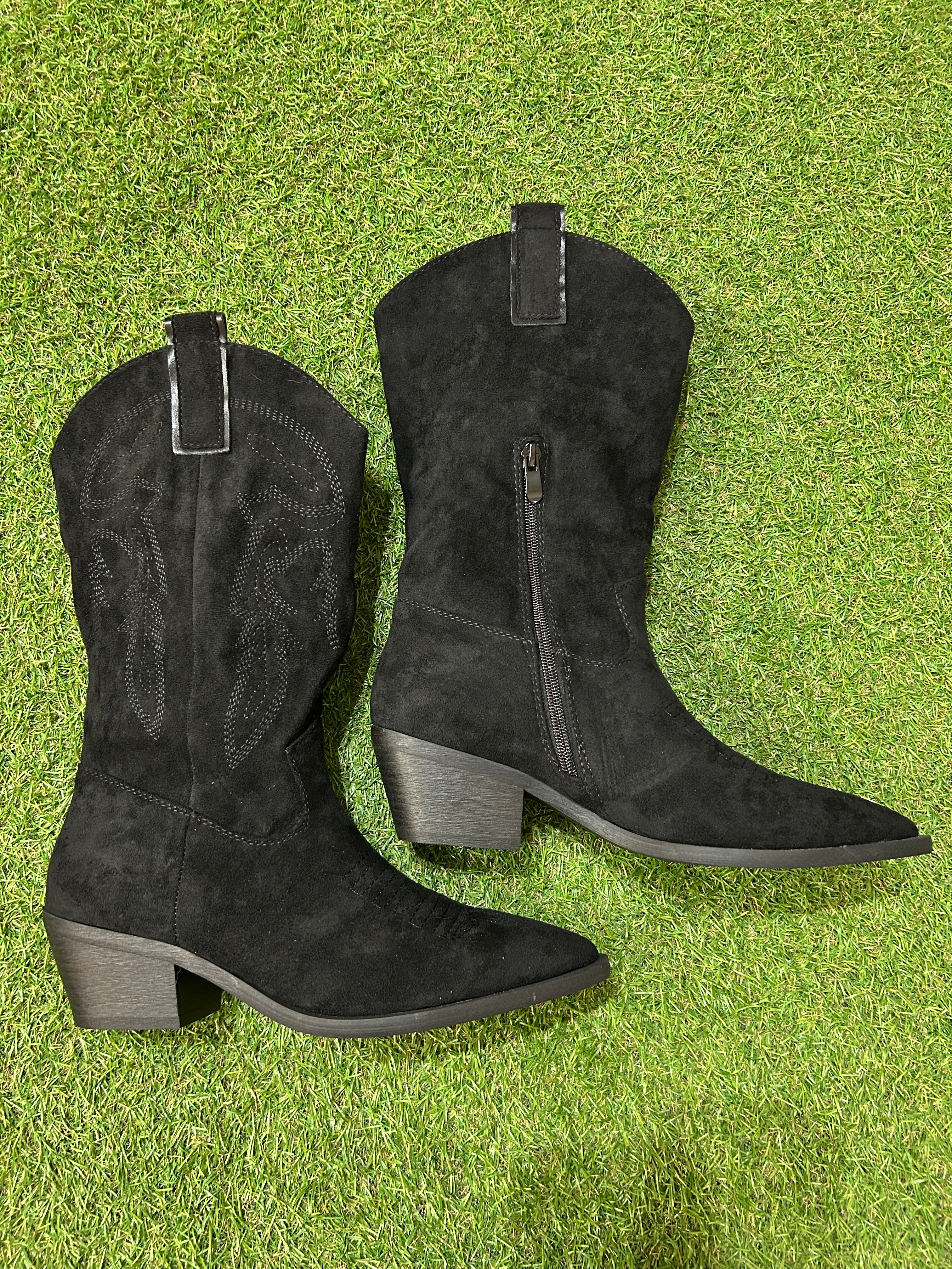 Botas cowboy negras