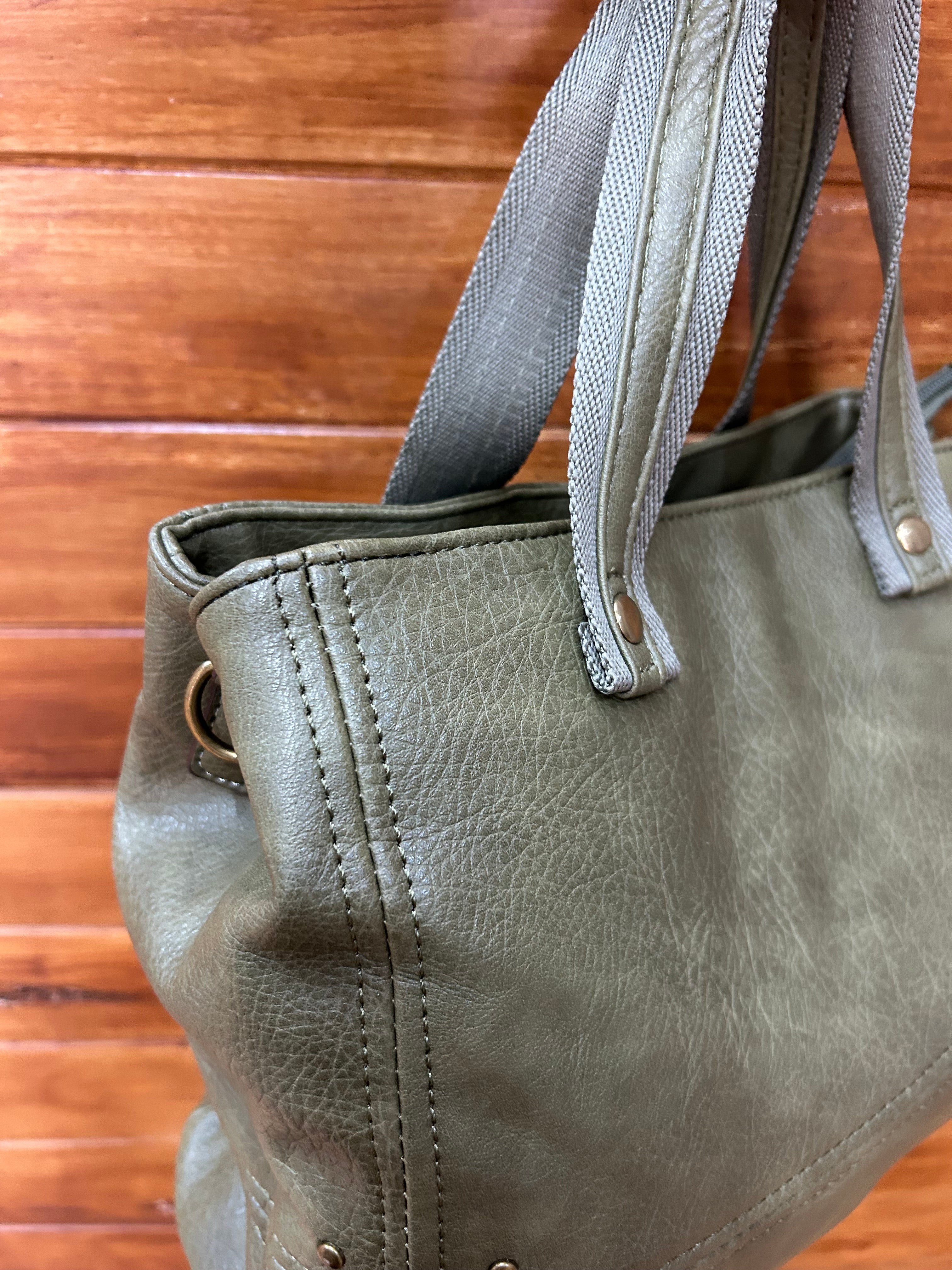 Bolso shopper con asa bandolera