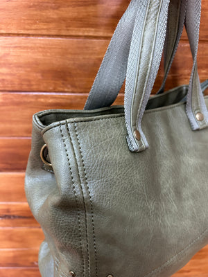 Bolso shopper con asa bandolera