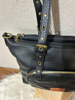 Bolso shopper con cadena ajustable