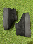 Botines de plataforma negros