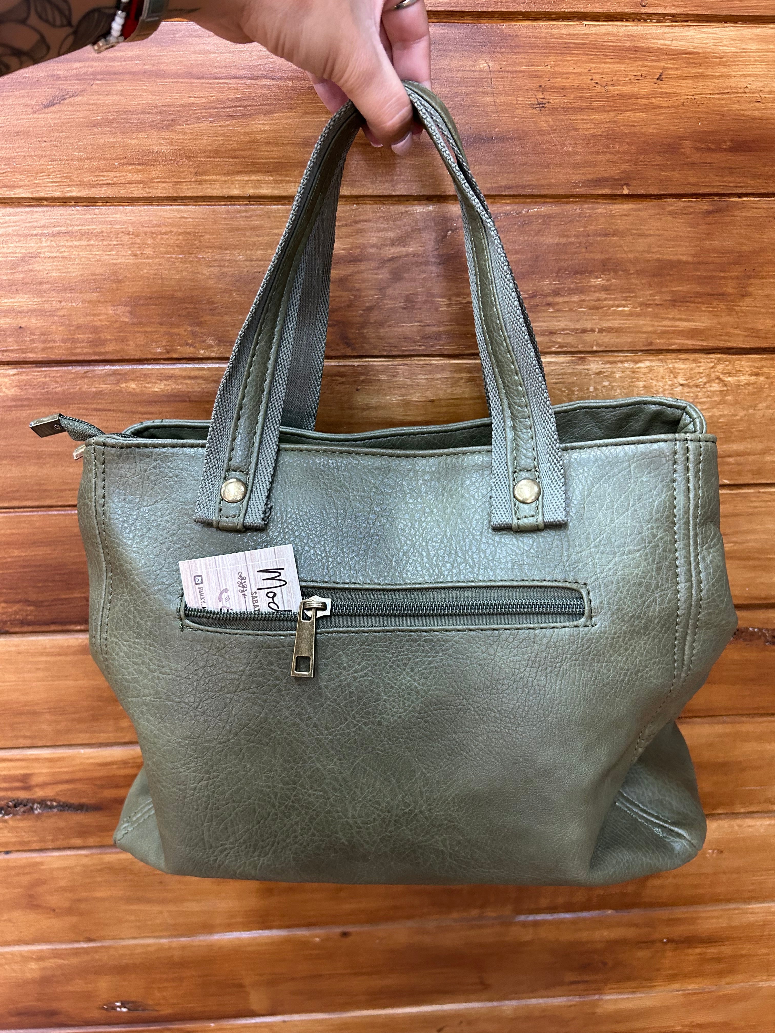 Bolso shopper con asa bandolera