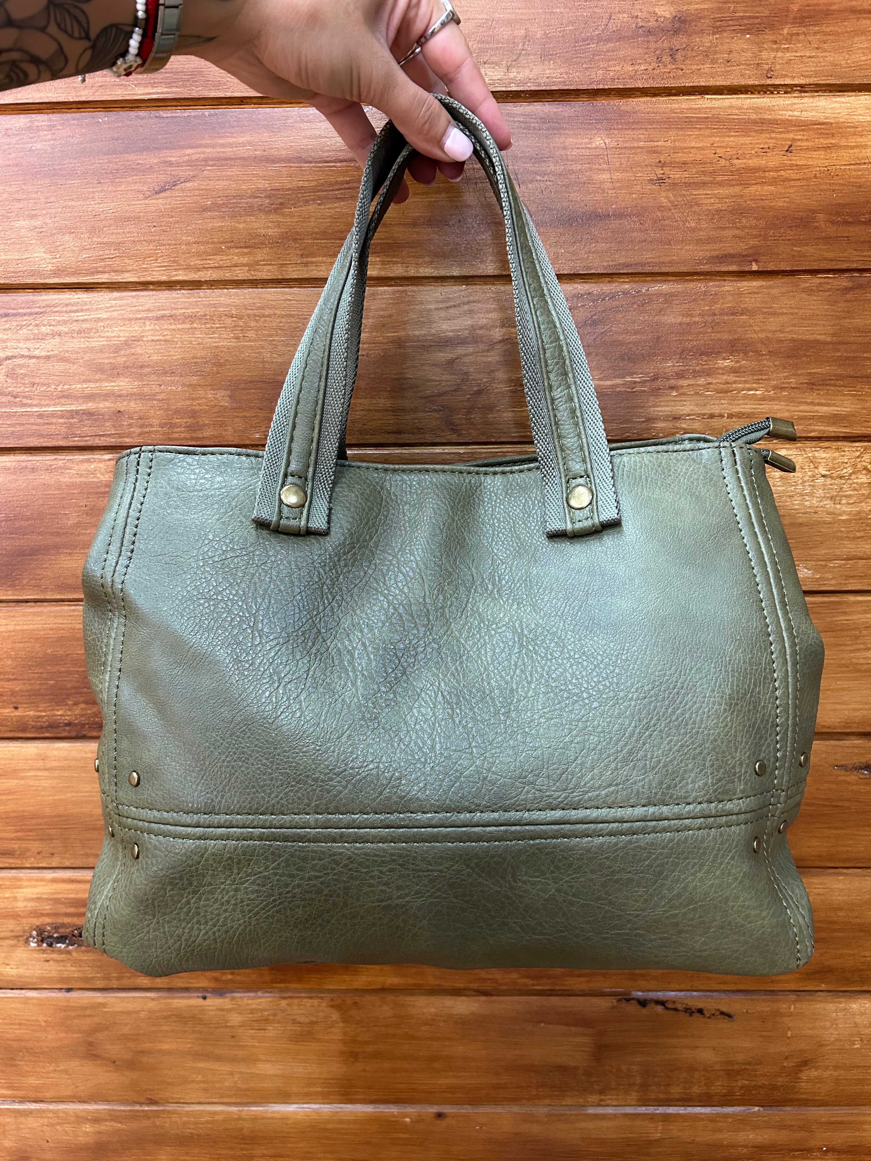 Bolso shopper con asa bandolera