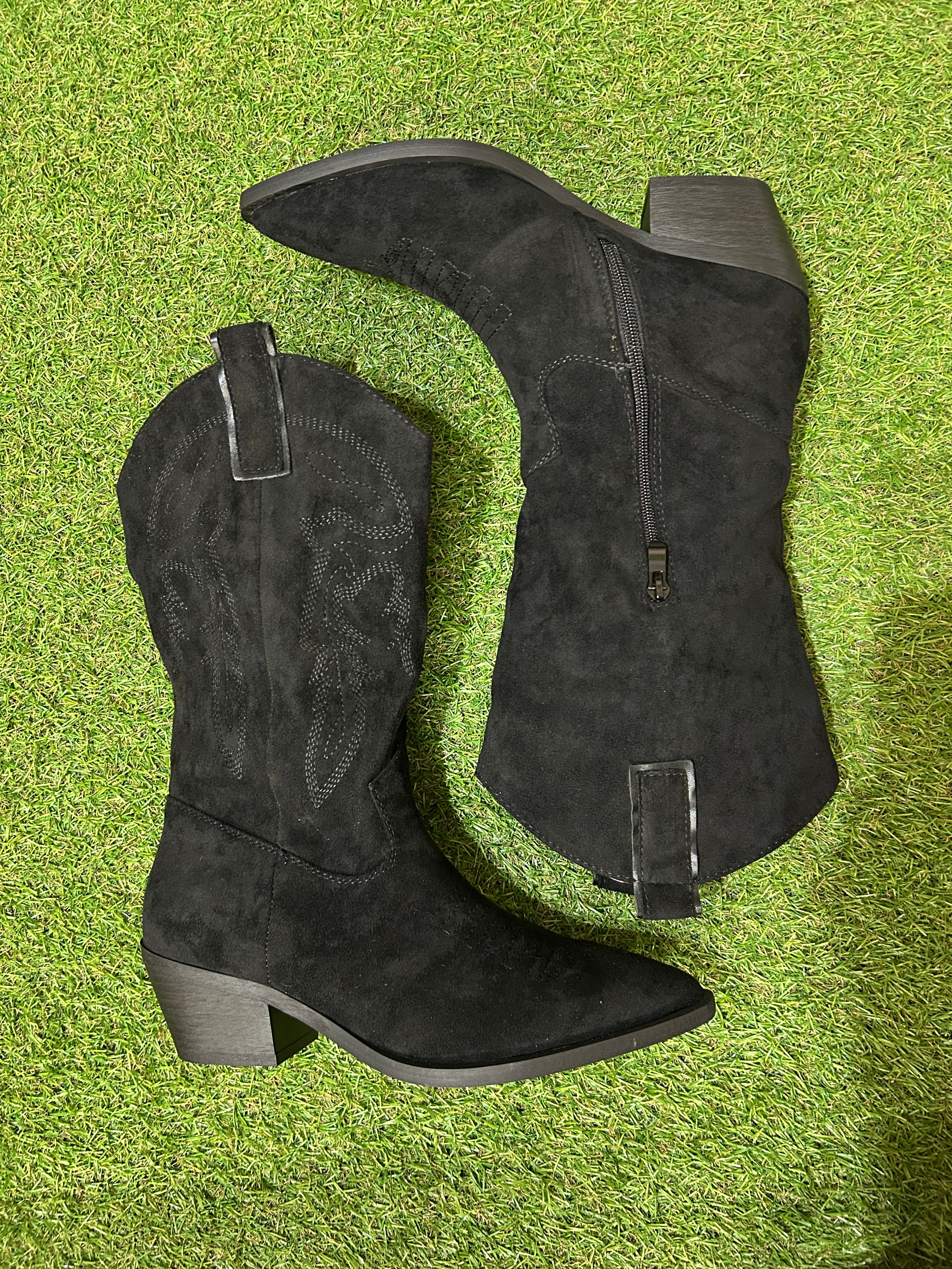 Botas cowboy negras